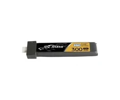 Gens Ace &amp; Tattu Tattu LiPo 300mAh 3.8V 75C 1S1P HV BT2.0.5 battery (5pcs)