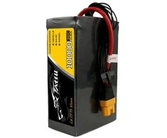 Gens Ace &amp; Tattu Tattu 10000mAh 44.4V 30C 12S1P Lipo Baterija Pack with AS150U Plug