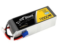 Gens Ace &amp; Tattu Tattu 11000mAh 22.8V HV 25C 6S1P Lipo Baterija Pack with EC5 Plug