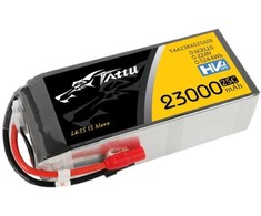 Gens Ace &amp; Tattu Tattu 23000mAh 22.8V 25C 6S1P Lipo Baterija Pack With XT150+AS150