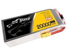 Gens Ace &amp; Tattu Tattu NMC 20000mAh 22.2V 5C 6S1P Lipo Baterija Pack with XT90-S plug