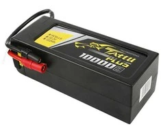 Gens Ace &amp; Tattu Tattu Plus 10000mAh 22.2V 25C 6S1P Lipo Baterija Pack with AS150+XT150 plug