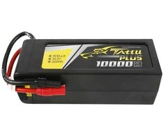 Gens Ace &amp; Tattu Tattu Plus 10000mAh 22.2V 25C 6S1P Lipo Baterija Pack with AS150+XT150 plug