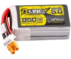 Gens Ace &amp; Tattu Tattu R-Line versija 5.0 850mAh 3S 11.1V 150C XT30U-F