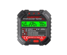 Lizdų testeris su skaitmeniniu ekranu Habotest HT107D