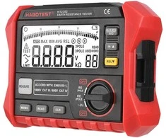 Habotest HT2302 skaitmeninis žemės atsparumo testeris