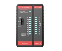 Habotest tinklo kabelio testeris HT812A RJ45/RJ14/RJ12/RJ9