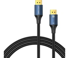 Vention HD DisplayPort 8K kabelis 5 m ventiliacijos HCELJ (mėlynas)