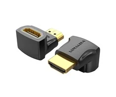 Vention HDMI adapterio ventiliacija AIOB0 90 laipsnių vyriškas ir moteriškas (juodas)
