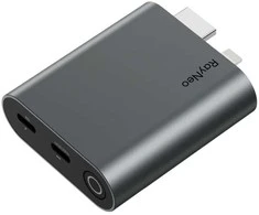 HDMI–USB-C adapteris AR RayNeo akiniams įkrauti