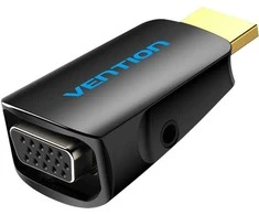HDMI į VGA adapteris Vention AIDB0 su 3.5 mm garsu