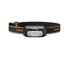 Priekinis žibintas Superfire HL05-E, 120lm, USB