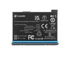 Objektyvas Insta360 X3 Baterija 1800 mAh