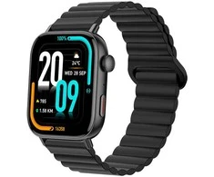 Colmi C8 Max išmanusis laikrodis su magnetiniu dirželiu (juodas)