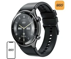 Išmanusis laikrodis QCY S7 (juoda)