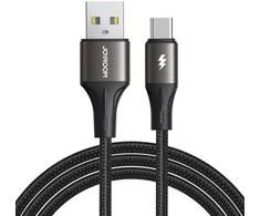 Joyroom Kabelis Light-Speed USB į USB-C SA25-AC3 / 3A / 1.2m (juodas)