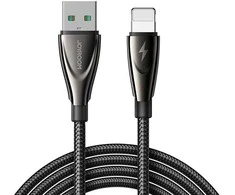 Joyroom Kabelis Pioneer 3A USB prie Lightning SA31-AL3/3A/1.2m (juodas)