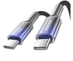Joyroom S-A42 60W USB-C kabelis 1.2m juodos spalvos