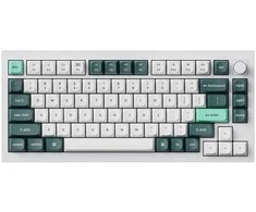 Klaviatūra Keychron Q1 HE 75% magnetinis jungiklis Shell Baltas