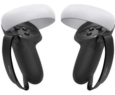 KiwiDesign Valdiklio rankenos dangtelis Kiwi Design Q1 PRO-2, skirtas Meta Quest 2 Juodas