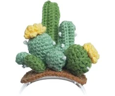 Knitted costume for Loona Premium Cactus