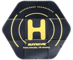 Nusileidimo padėklas dronams Sunnylife 110 cm šešiakampis – dvipusis (TJP10)