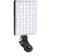 LED Šviestuvas - Neewer BASICS VL67B Studijinis LED Šviestuvas 2500–8500 K 0–100 % CRI/TLCI 97 12 Efektų 2 000 mAh USB-C Baltas