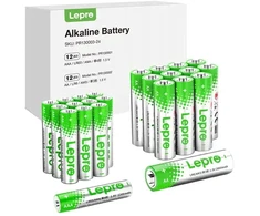 LEPRO 130003-24 AA/AAA Alkaline Batteries, 24-Pack