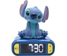 Lexibook Skaitmeninis žadintuvas su Stitch 3D naktiniu apšvietimu