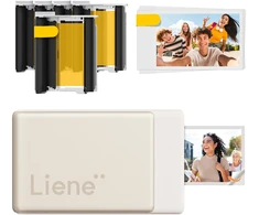 Liene Pearl N200 Pro 2x3" Portable Photo Spausdintuvas Kit (Gold)