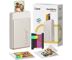 Nuotraukų rėmelis Liene Pearl N200 Pro 2x3" Portable Photo Spausdintuvas (Gold)