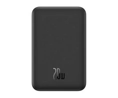 Magnetinis Mini Powerbank Baseus 5000mAh 20W (juodas)