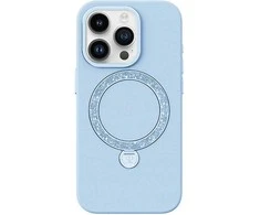 Telefono dėklas Joyroom Dancing Circle PN-15L2 Iphone 15 Pro (mėlynas) be pakuotės