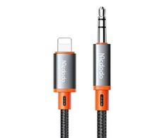 Mcdodo CA-0780 Lightning iki 3.5 mm AUX mini lizdo kabelis, 1.2 m (juodas)