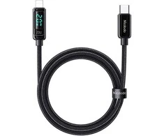 Mcdodo CA-8810 USB-C prie Lightning laidas, 36 W, 1.2 m (juodas)