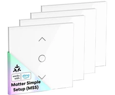 MEROSS MRS100MA(EU) Smart Wi-Fi (Matter) Roller Shutter Switch (4-Pack)