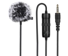 Mikrofonas su segtuku PULUZ 3.5mm Aux 6m