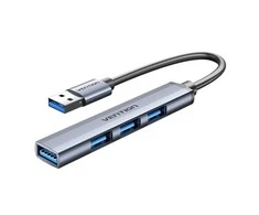 Mini Hub USB 3.0 į USB 3.0/3x2.0 Vention CKOHB 0.15m