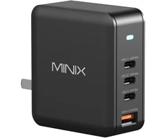 Minix P165 GaN Wall Charger with 3x USB-C and 1x USB-A Ports