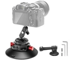Mount with suction cup 1/4 inch Neewer CA013 for sports cameras (DJI Action, GoPro, Insta360)