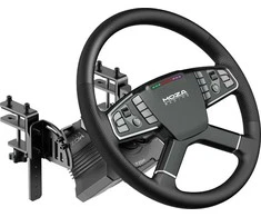 Žaidimų vairas Moza Racing RS071 Truck Driving Simulator Bundle – juodos spalvos
