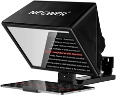 NEEWER BASICS X12B 12″ Aluminum Alloy Adjustable Teleprompter