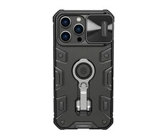 Nillkin CamShield Armor Pro dėklas, skirtas iPhone 14 Pro Max (juodas)