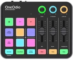 „OneOdio Solocaster“ garso maišytuvas ir garso plokštė