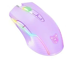ONIKUMA RGB su laidu žaidimų pelė CW905 violetinė