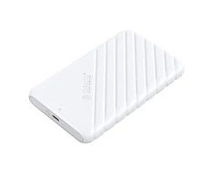 Orico 2.5 colio HDD / SSD korpusas, 6 Gbps, USB-C 3.1 Gen1 (balta)