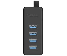 Orico USB 3.0 šakotuvas W5P-U3-100-BK-EP-IP