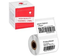Phomemo lipdukų etiketės 30x40mm, 230 vnt, (balta)