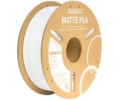 PLA Matte ELEGOO Filament baltos spalvos