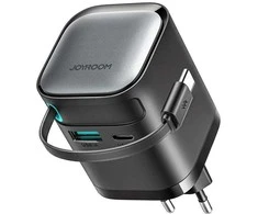 Maitinimo įkroviklis su ištraukiamu kabeliu 65W Joyroom TCL02 GaN